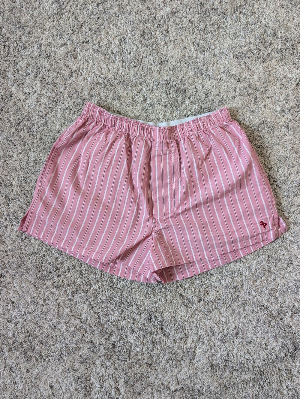 Saint Paradiso Boxer Short in Pink Stripe
